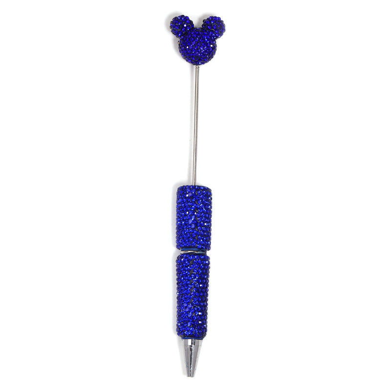 Solid Color Full Diamond Beaded Pen
