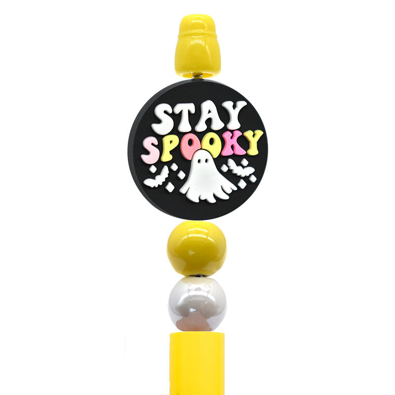 Halloween Cartoon Series Silicone Focus Beads Silicone Focus Beads