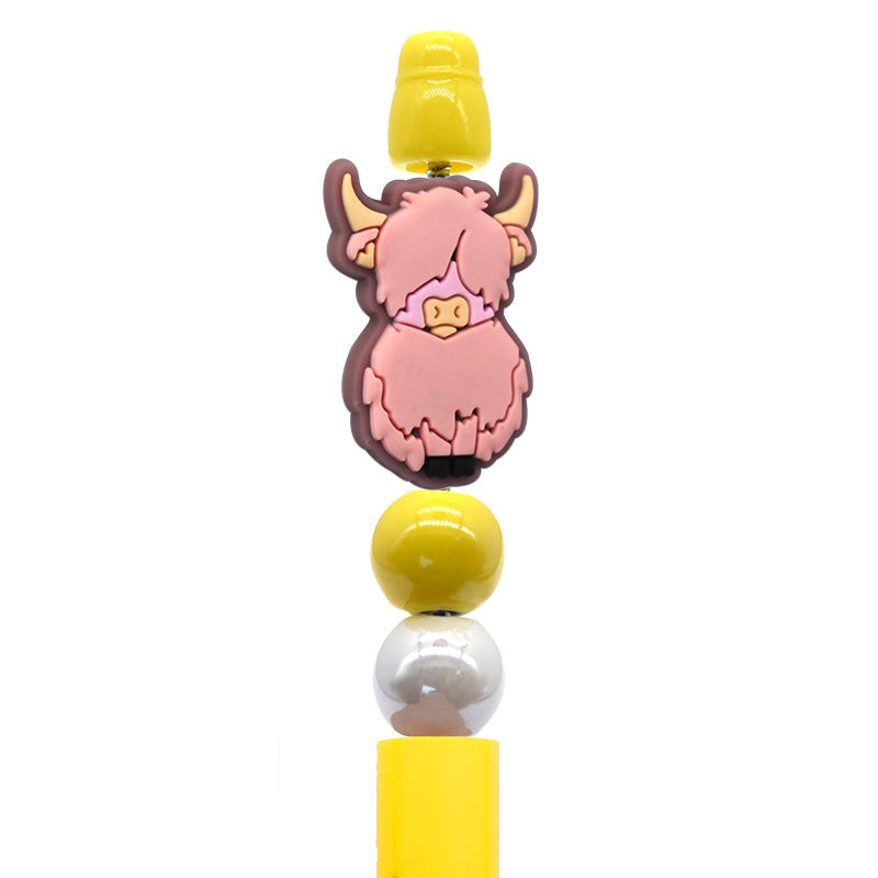 Cartoon Animal Series Silicone Focus Beads Silicone Focus Beads