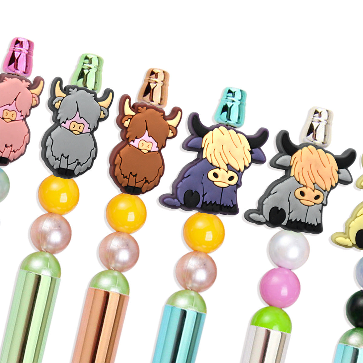 Cartoon Animal Series Silicone Focus Beads Silicone Focus Beads
