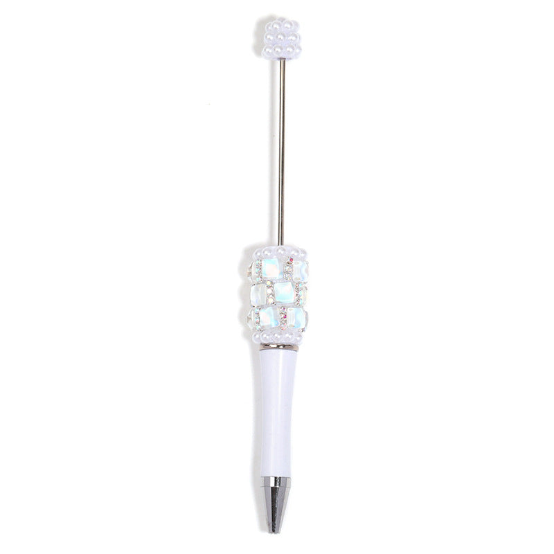 Square Diamond Heavy Industry Beaded Pen