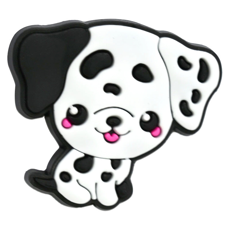 Cartoon Pet Dog Series Silicone Focal Beads