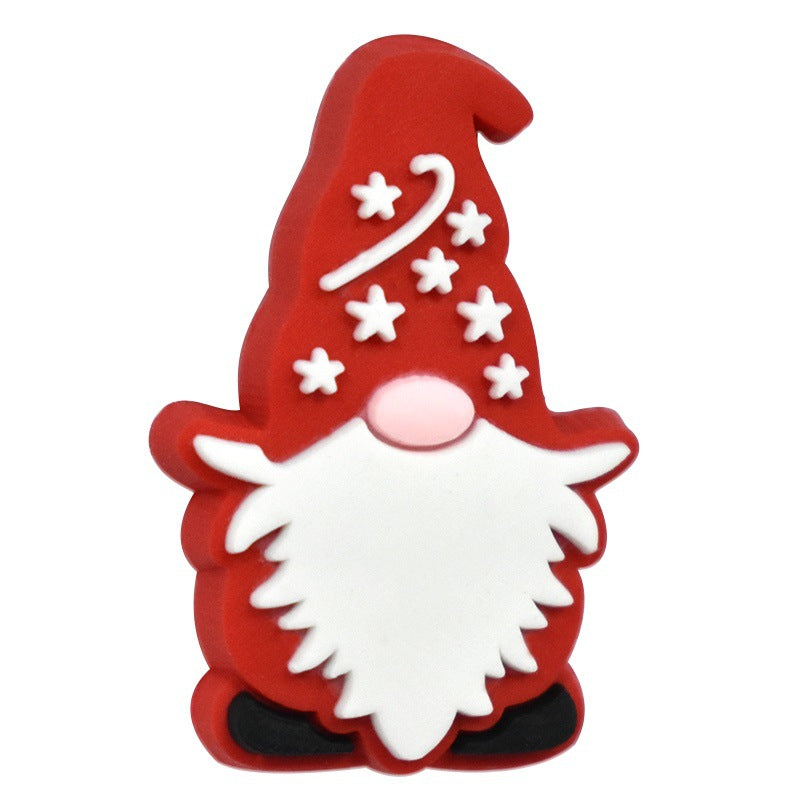 High-Value Christmas Series Silicone Focal Beads Silicone Focal Beads
