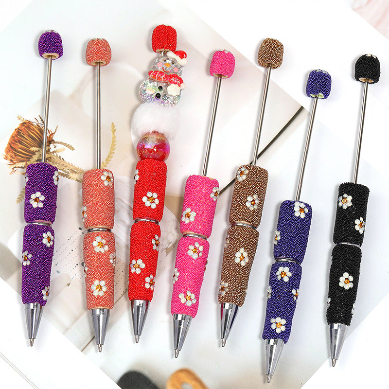 Daisy Full Diamond Beaded Pen
