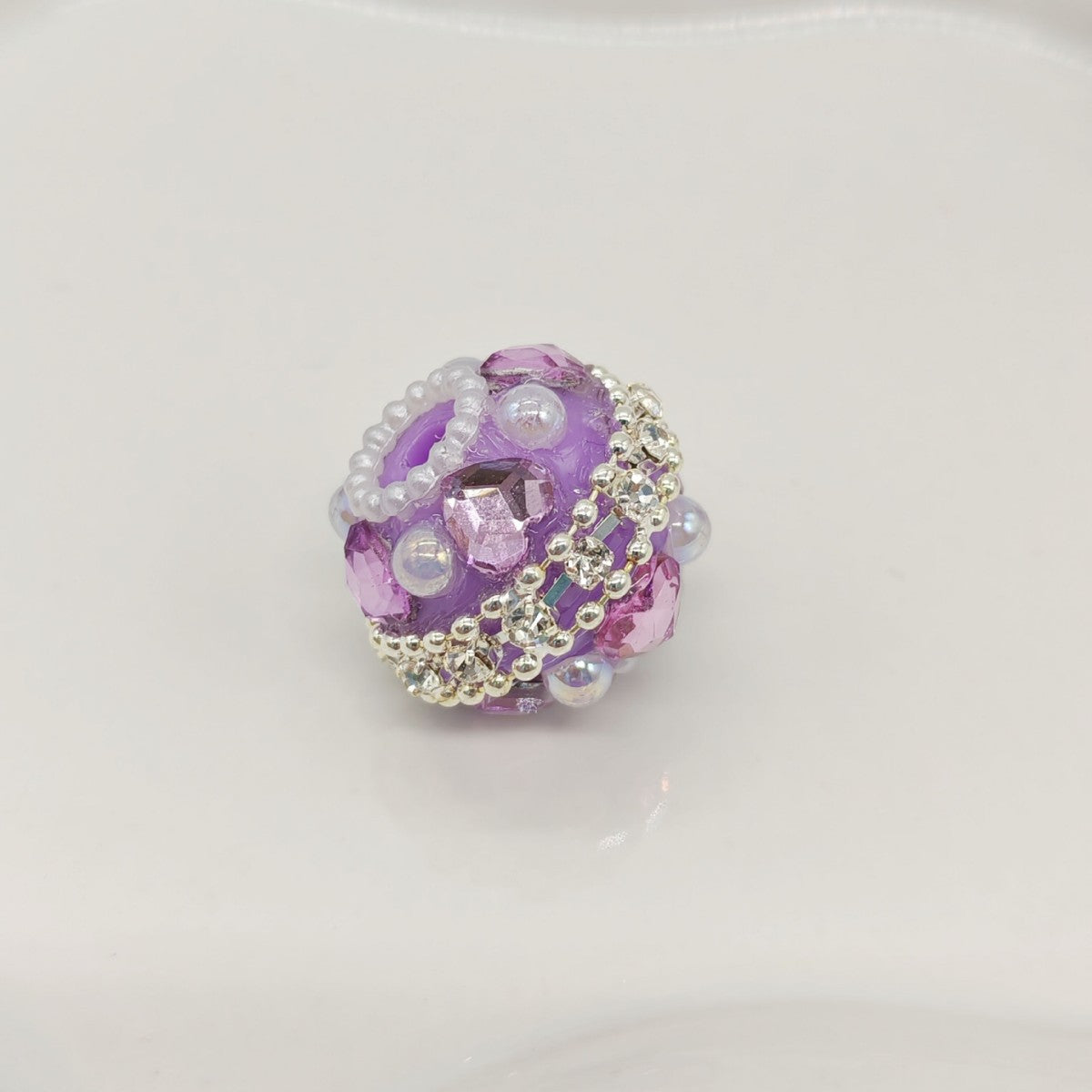 Acrylic Chain Fancy Beads