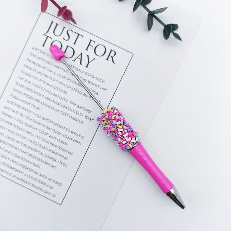 Rainbow Candy Beaded Pen