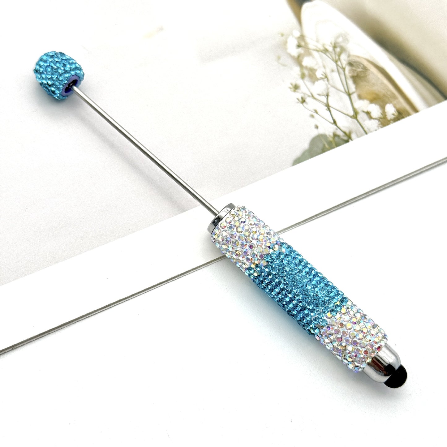 Touchscreen Gradient Full Diamond Beaded Pen