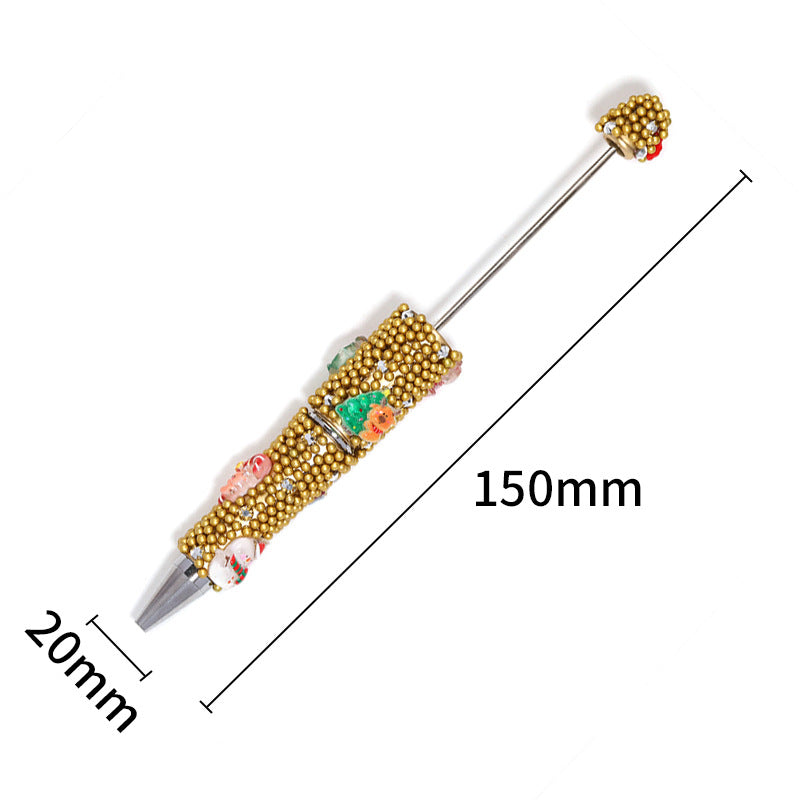 Round Bead Through-Hole Adhesive Flower Beading Pen