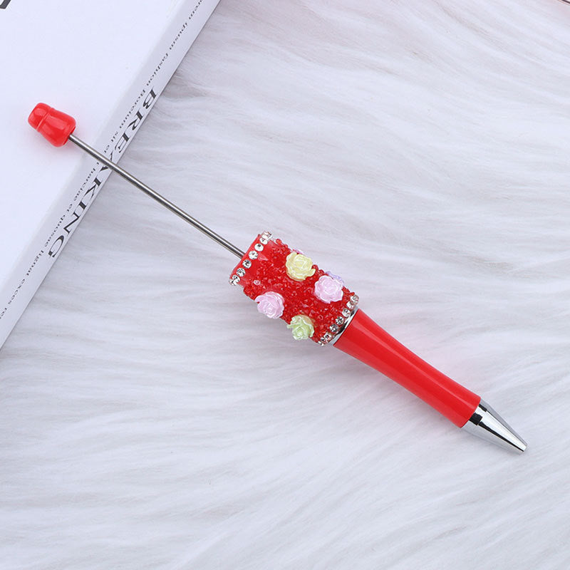 Sugar Flower Beaded Pen