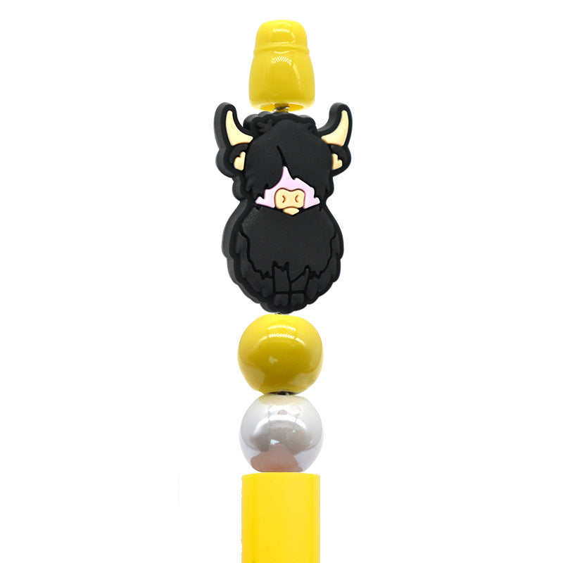 Cartoon Animal Series Silicone Focus Beads Silicone Focus Beads
