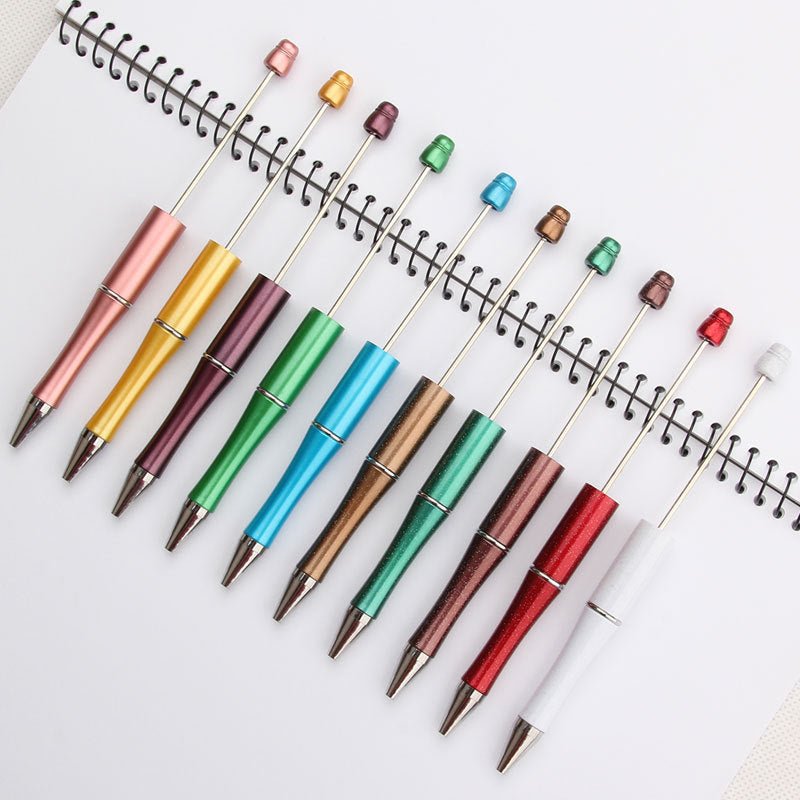 UV electroplated beads three-color gradient bead pen