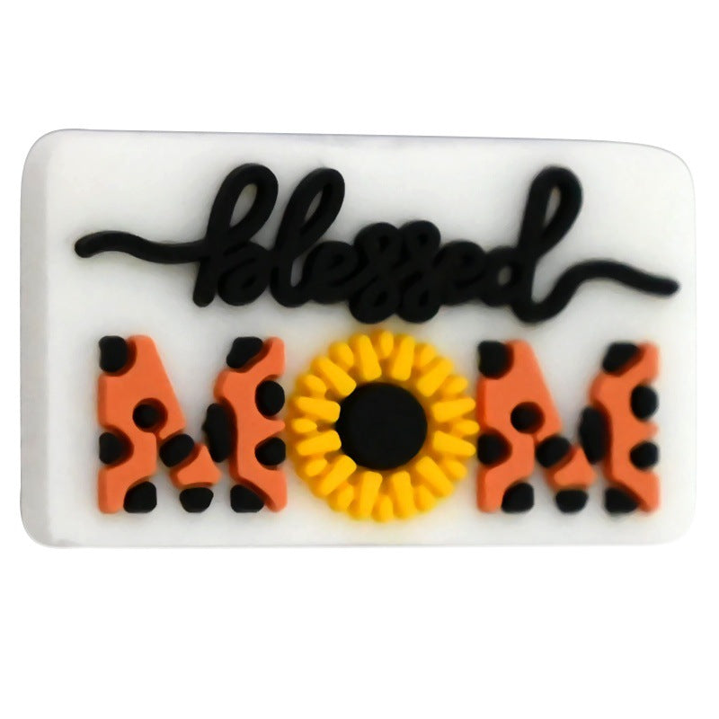 Mother's Day Series Silicone Focus Beads