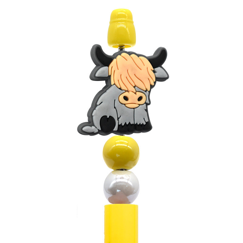 Cartoon Animal Series Silicone Focus Beads Silicone Focus Beads