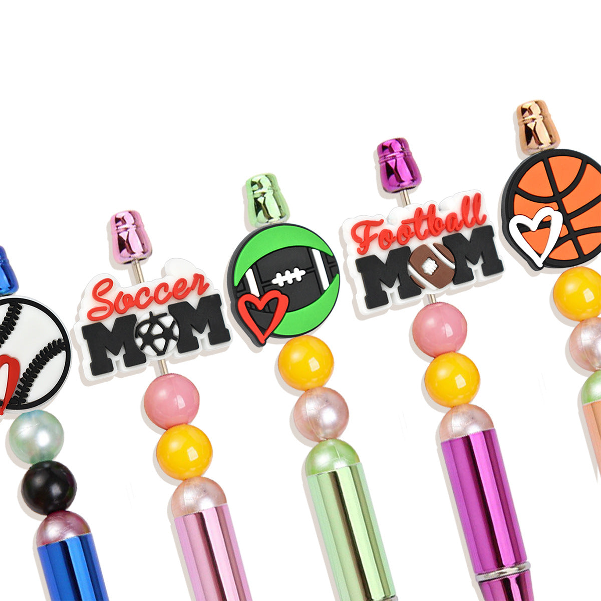 Cartoon Ball Series Silicone Focus Beads Silicone Focus Beads