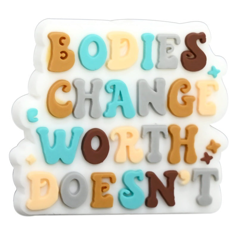 Phrase Series Silicone Focus Beads Silicone Focus Beads