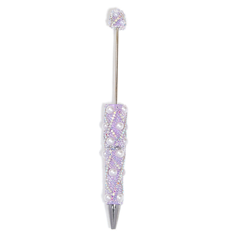 Colorful Pearl Rhinestone Colorful Sugar Pen Bubble Bead Pen