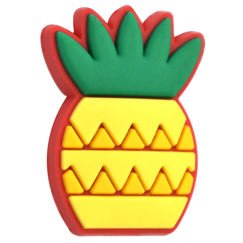 Cute Cartoon Fruit Series Silicone Focus Beads Silicone Focus Beads