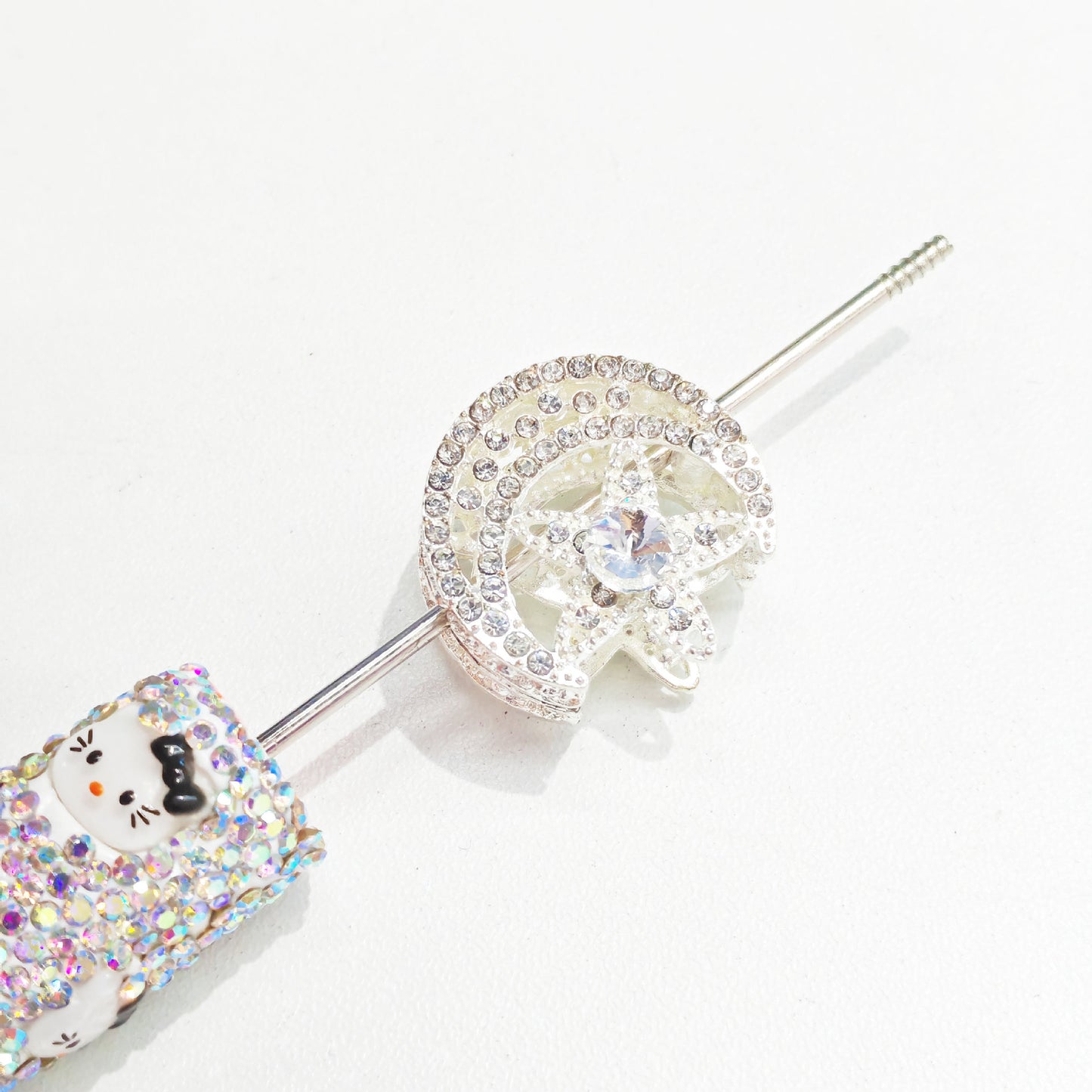 Hollow Star Moon Alloy Beads