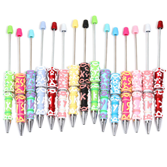 Hand-painted Beaded Pen