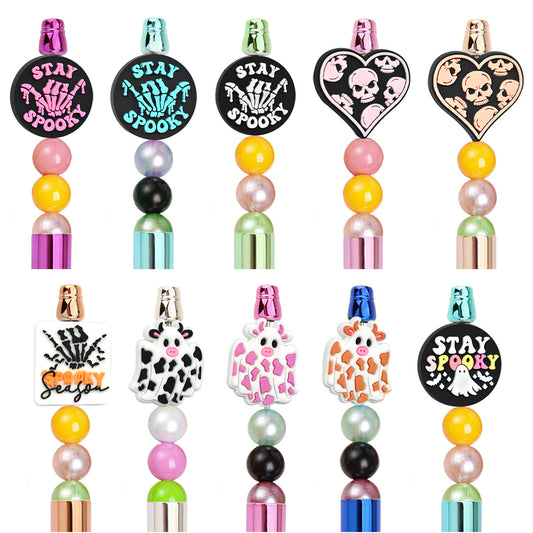 Halloween Cartoon Series Silicone Focus Beads Silicone Focus Beads