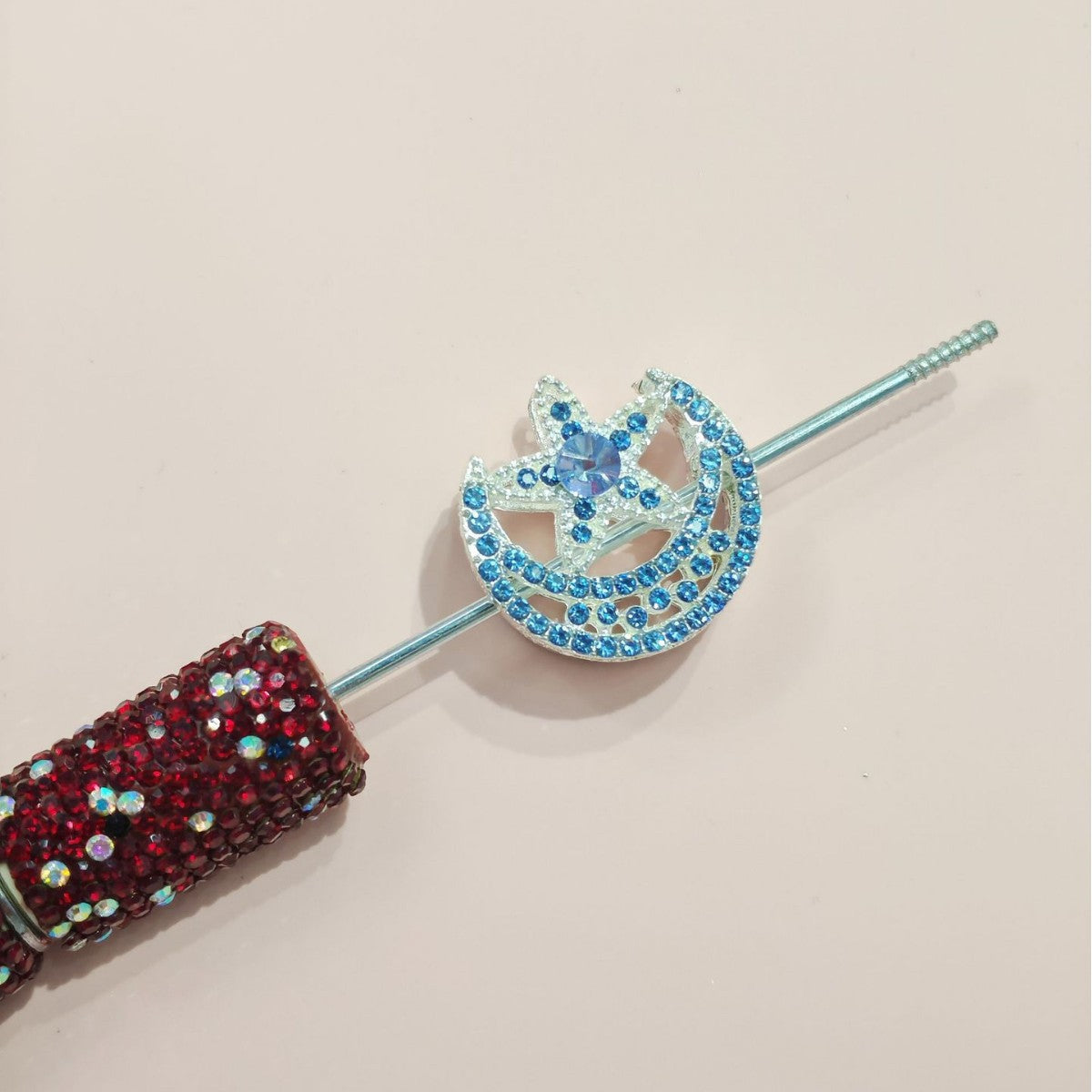 Hollow Star Moon Alloy Beads