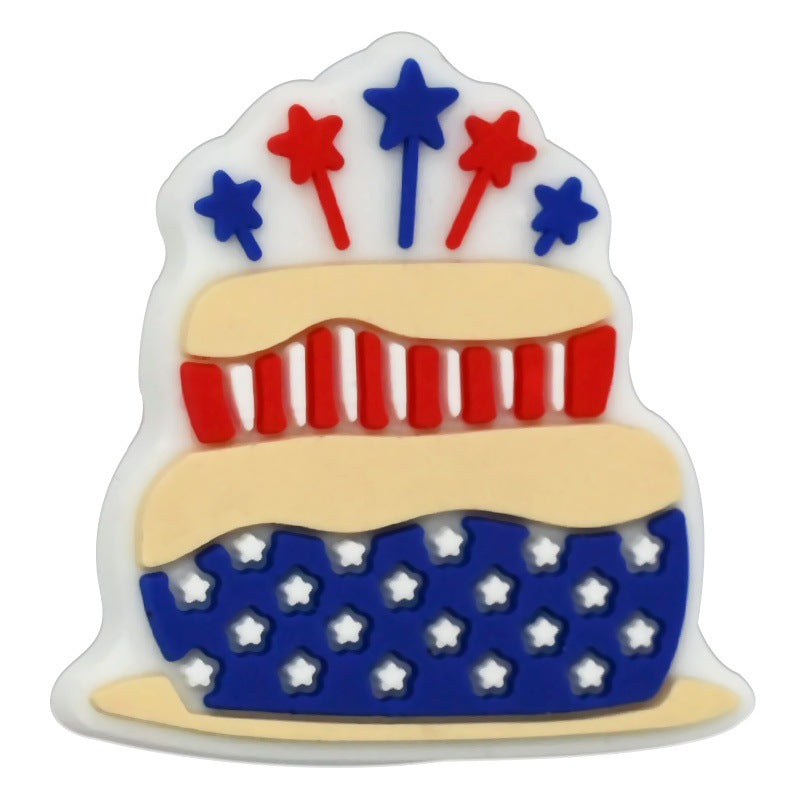Independence Day Series Silicone Focus Beads Silicone Focus Beads