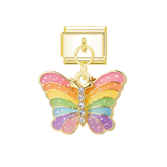 Goleden  butterfly Charms