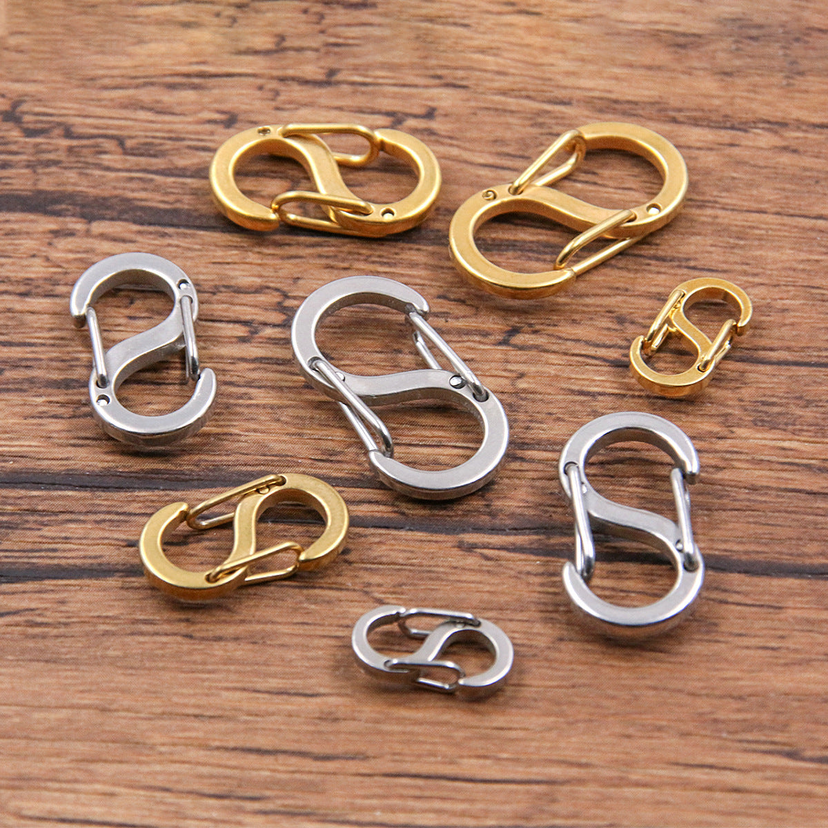  S-Shaped Stainless Steel Figure-8 Buckle