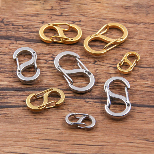  S-Shaped Stainless Steel Figure-8 Buckle