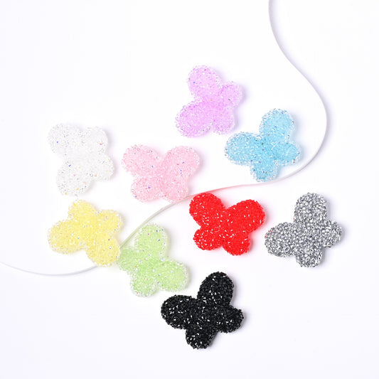 10 pcs butterfly suger beads
