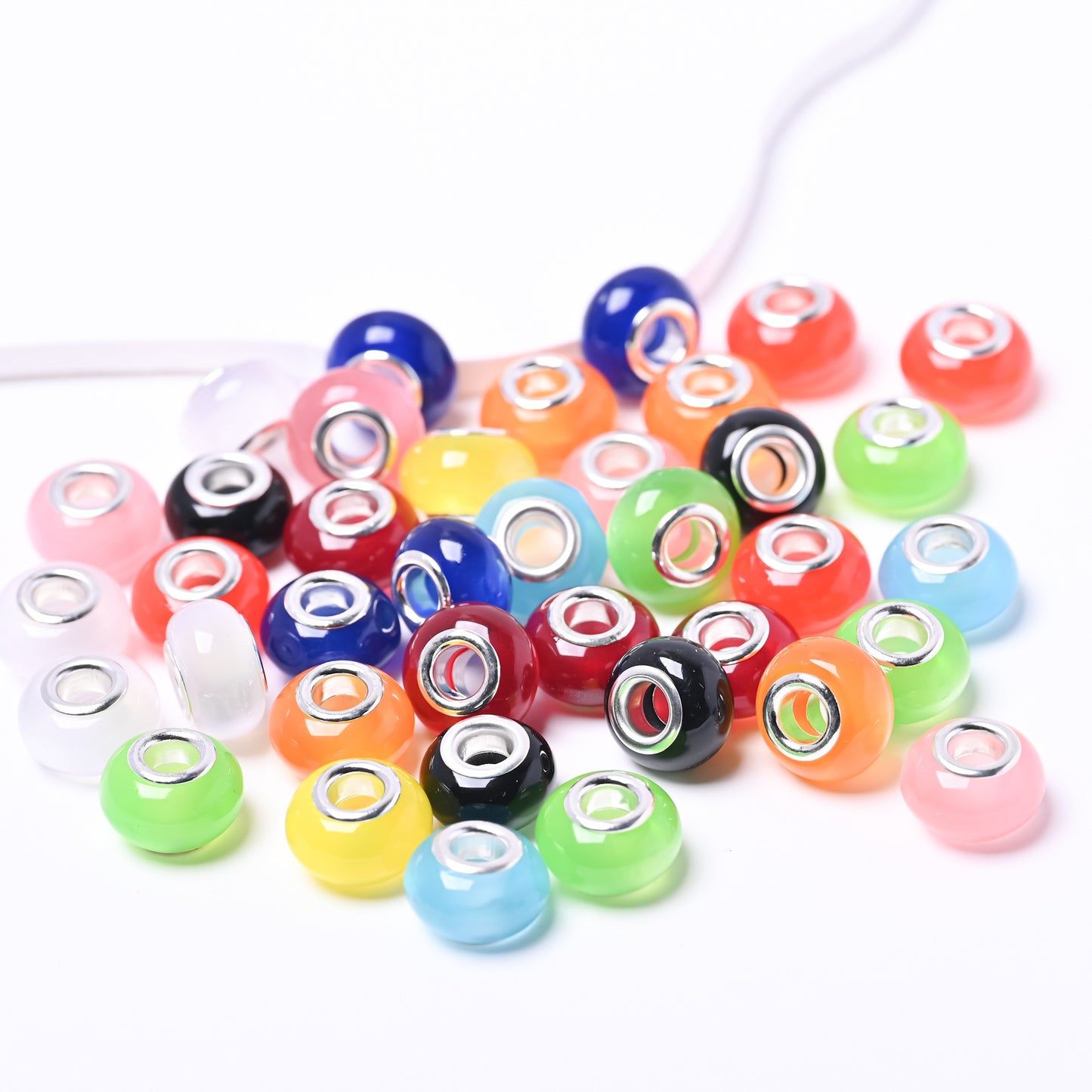 20 pcs cat eyes beads