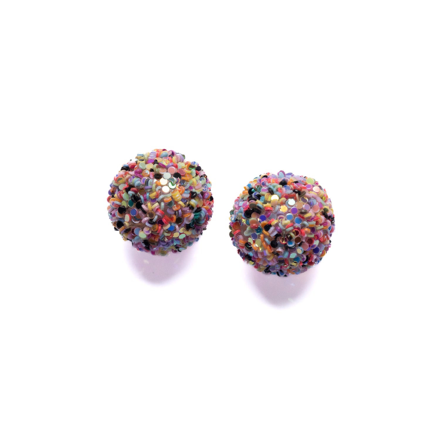 50 pcs Sequin Round Bead with Straight Hole Sugar Beads