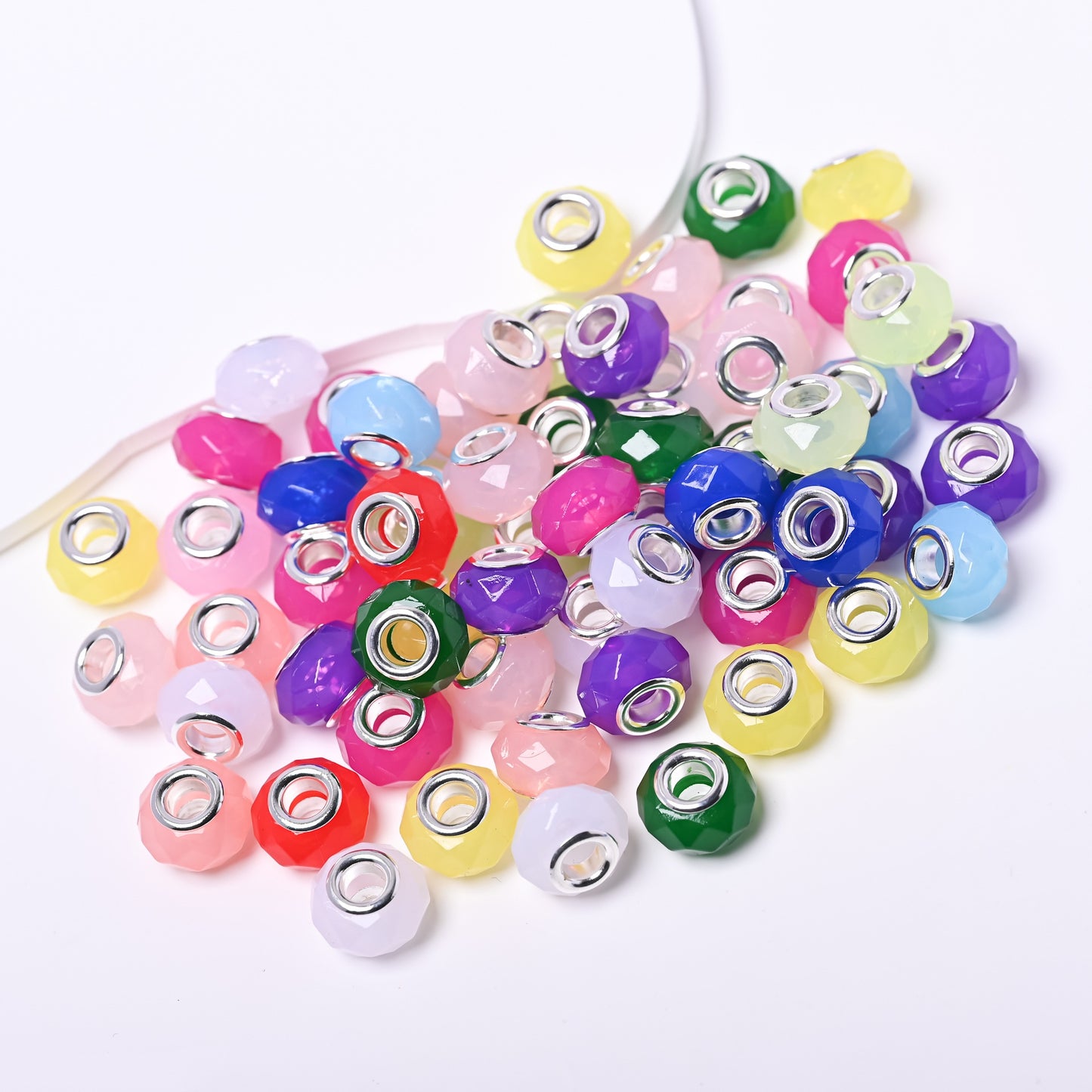20 Pcs Faceted beads