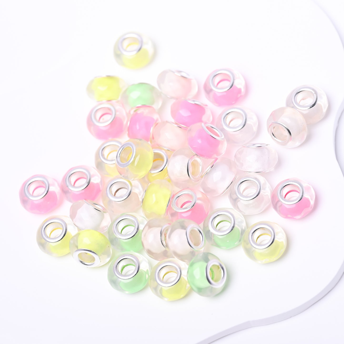 20 Pcs Pearl within a pearl