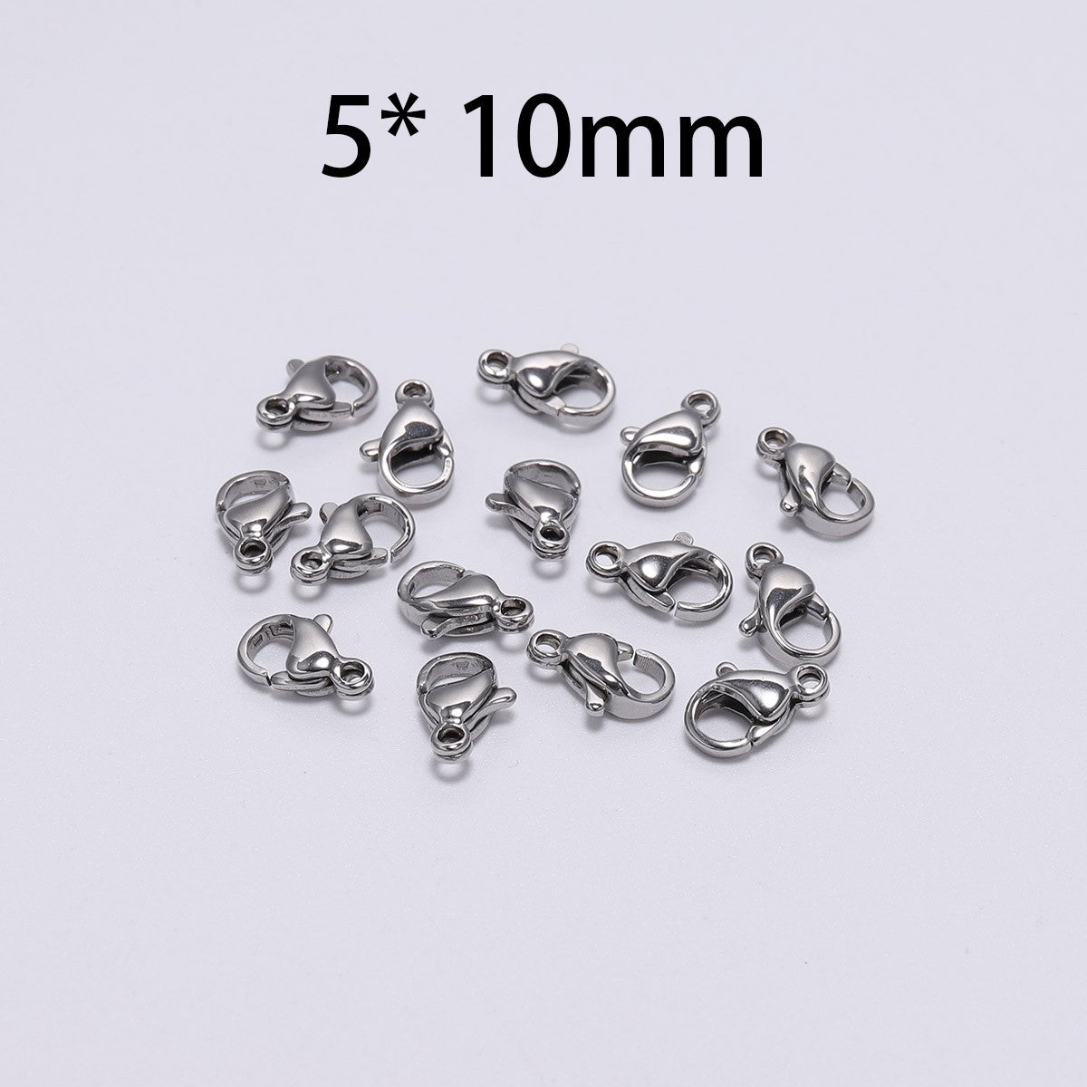 Keychain Hooks with Key Rings.Metal Swivel Lobster Claw Clasps