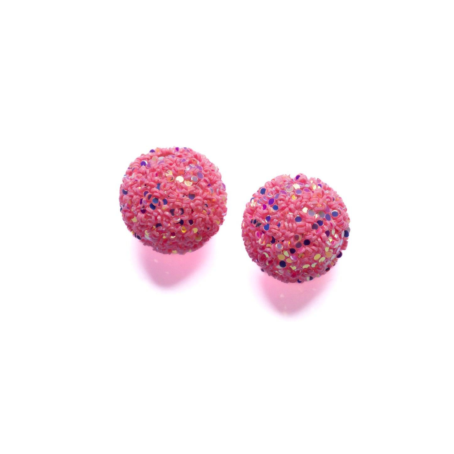 50 pcs Sequin Round Bead with Straight Hole Sugar Beads