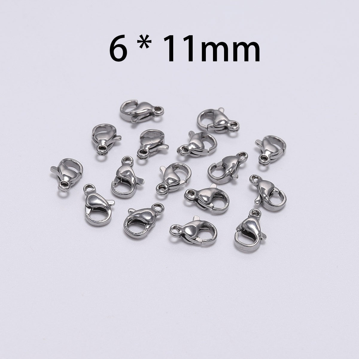 Keychain Hooks with Key Rings.Metal Swivel Lobster Claw Clasps