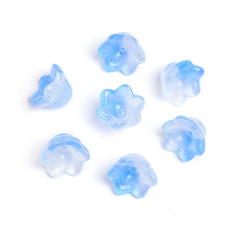 Acrylic flower beads