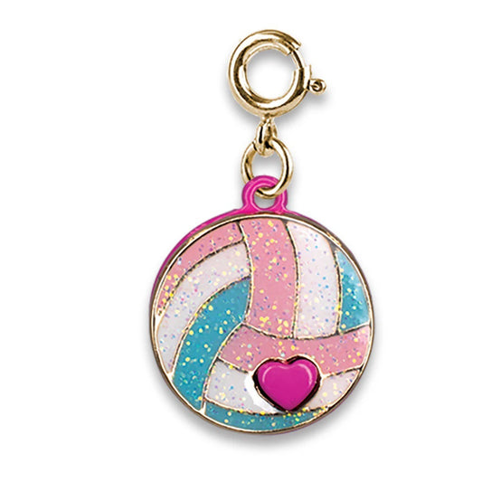 Colorful volleyball charm