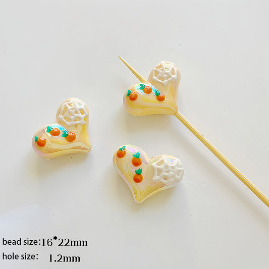 Bowknot acrylic interactive beadable beads