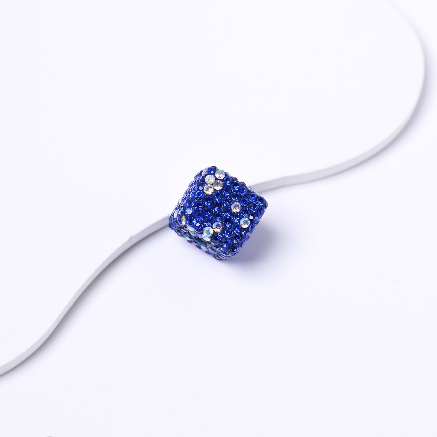 Cube AB Color Clay Beads