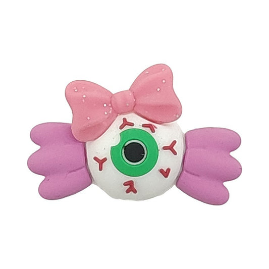 Silicone Focal Beads Halloween-Bow and eyes