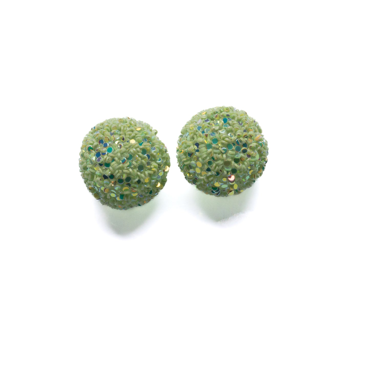 50 pcs Sequin Round Bead with Straight Hole Sugar Beads