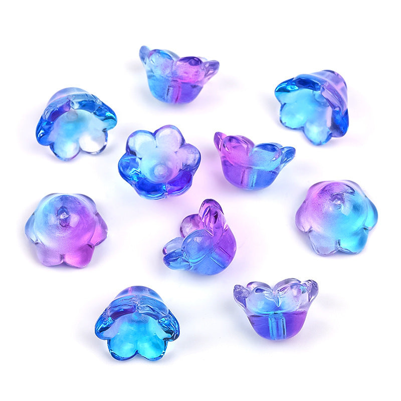 Acrylic flower beads