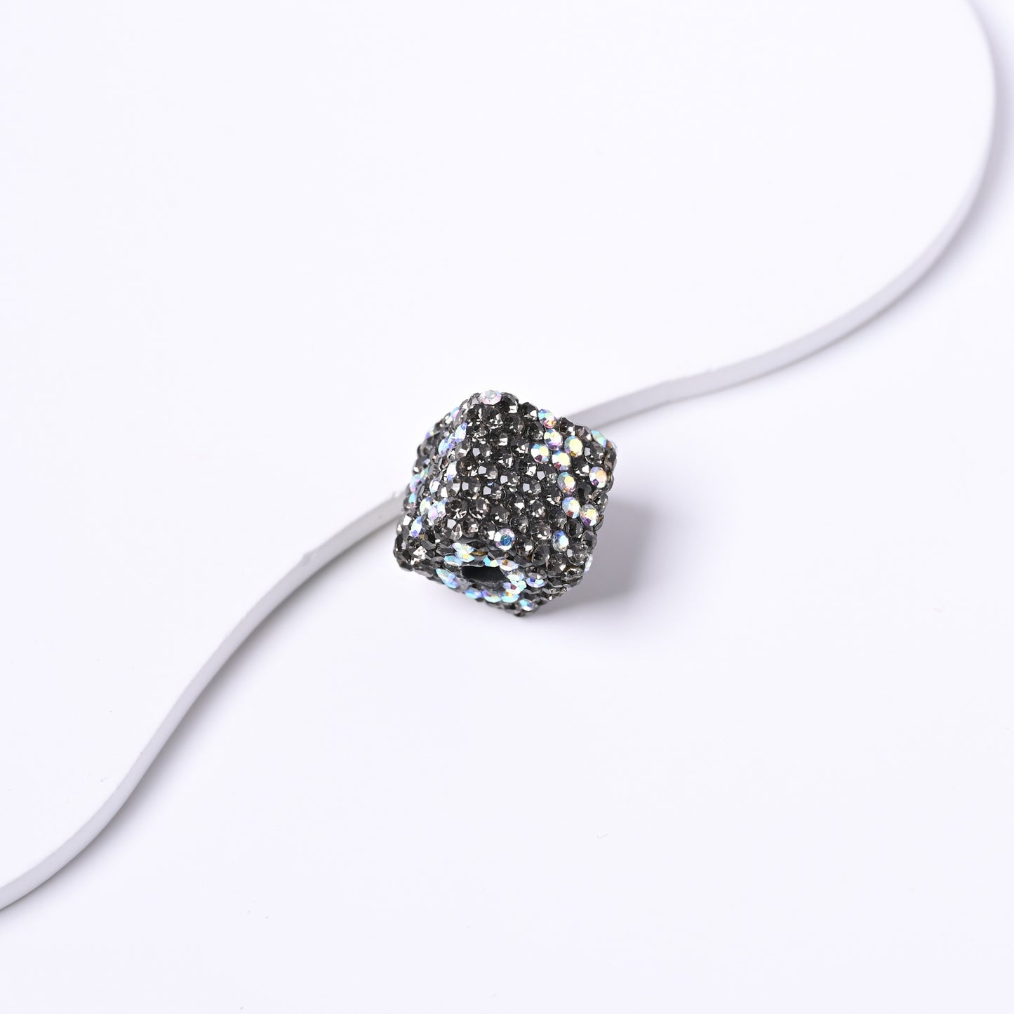 Cube AB Color Clay Beads