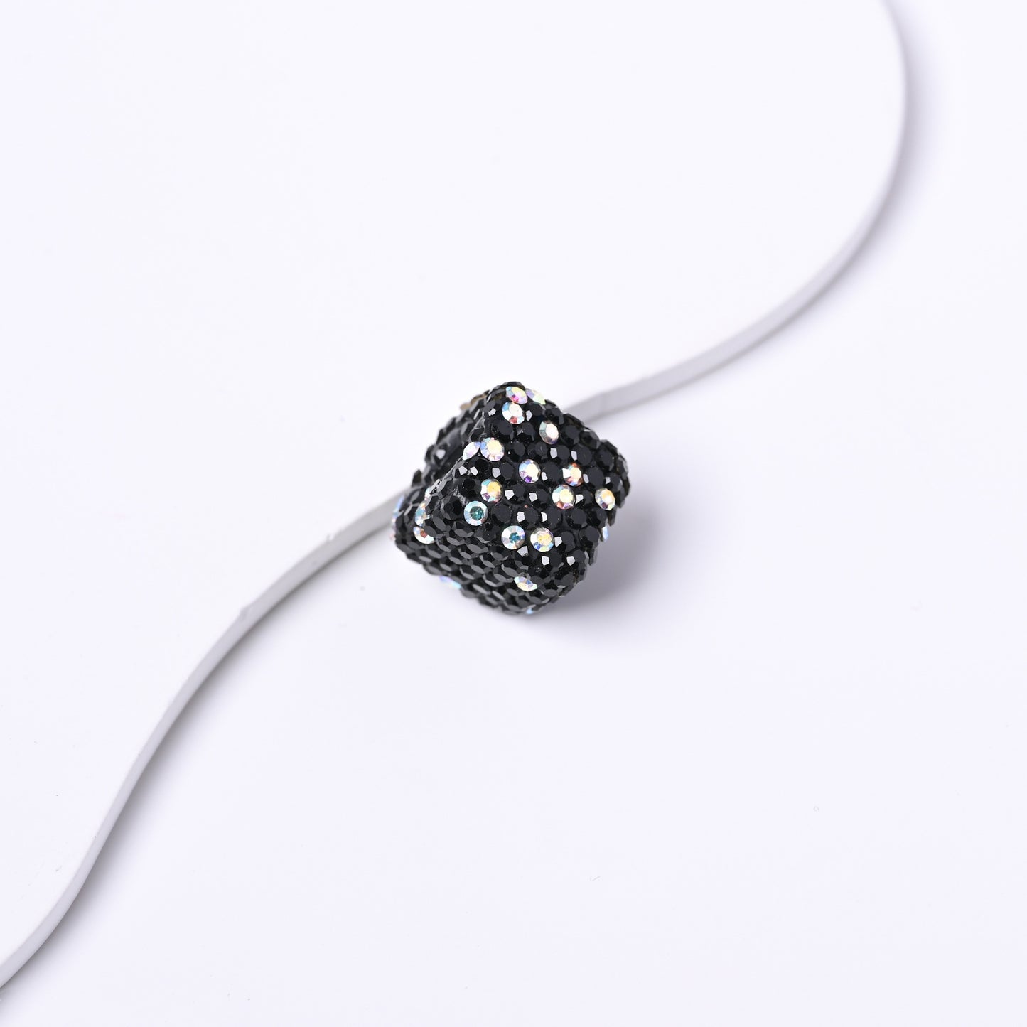 Cube AB Color Clay Beads