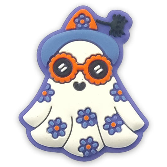 Halloween Series Silicone Focal Beads-ghost