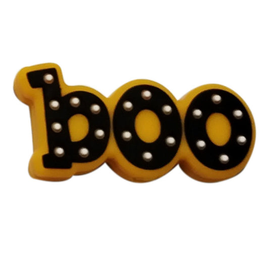 Halloween Series Silicone Focal Beads-boo