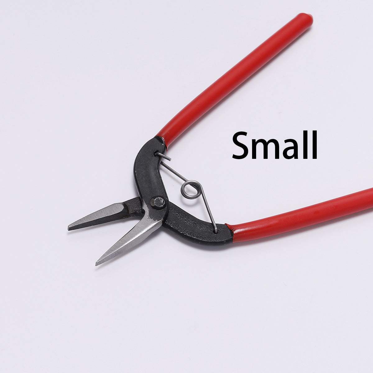 Small red flat nose pliers