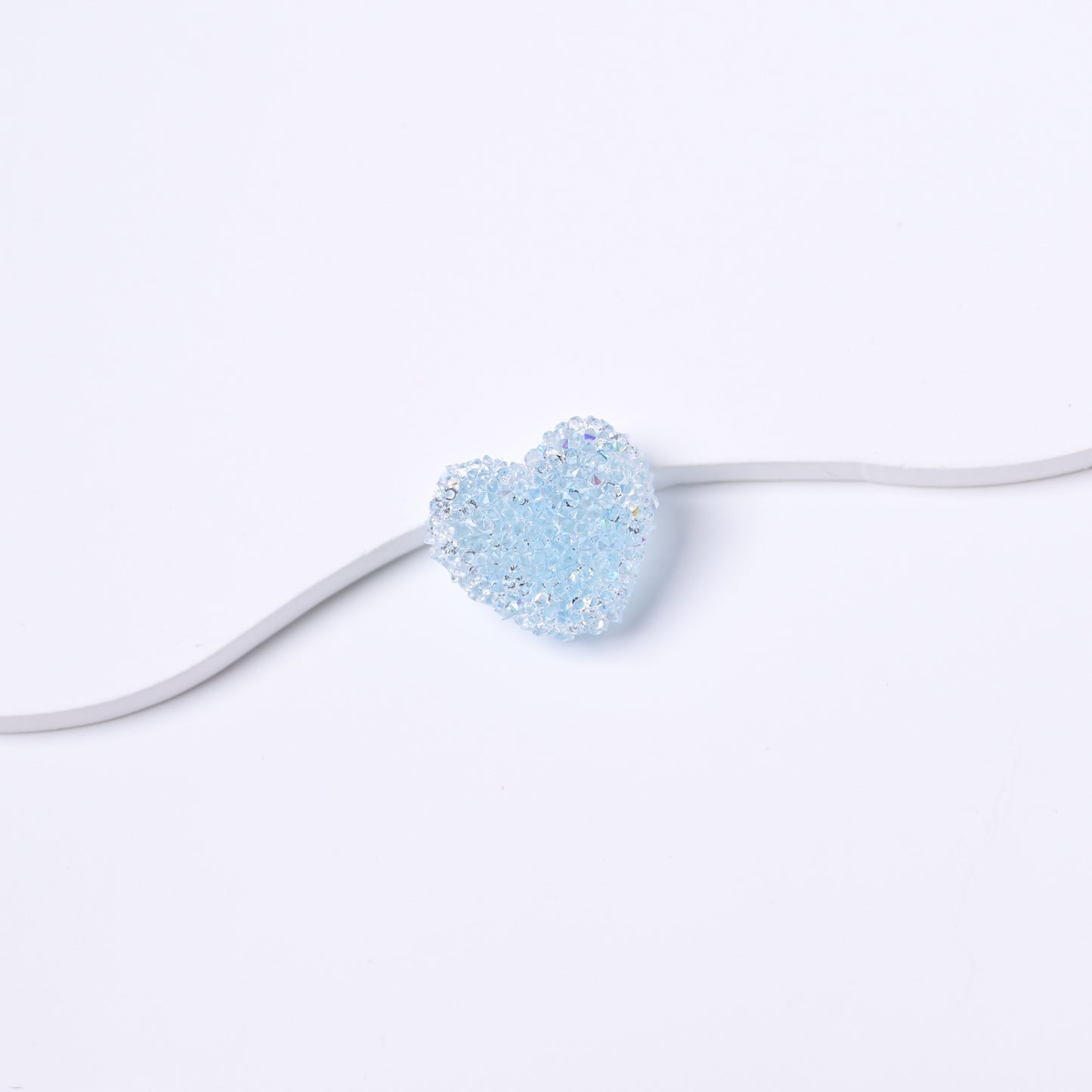 10 pcs sugar heart shape beads